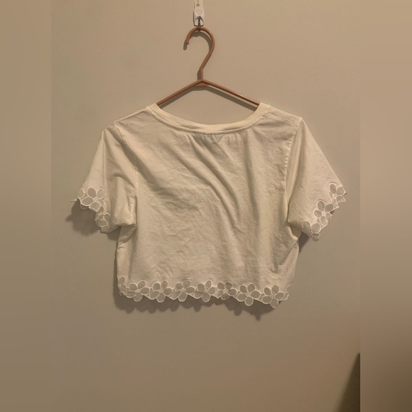Topshop Crop Top - White - Picture 4 of 5